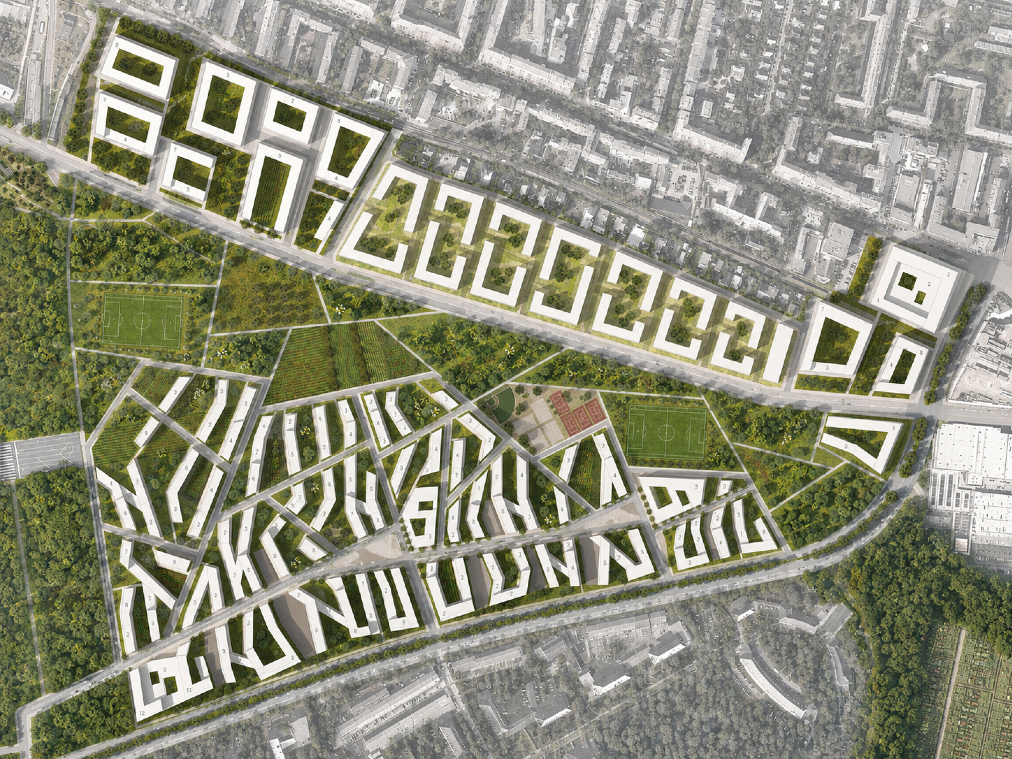 MASTERPLAN SCHUMACHER QUARTIER